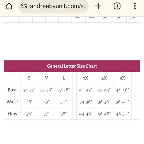 Andree by UNIT sz 1X cream swiss dot tunic dress NWT - Picture 7 of 7